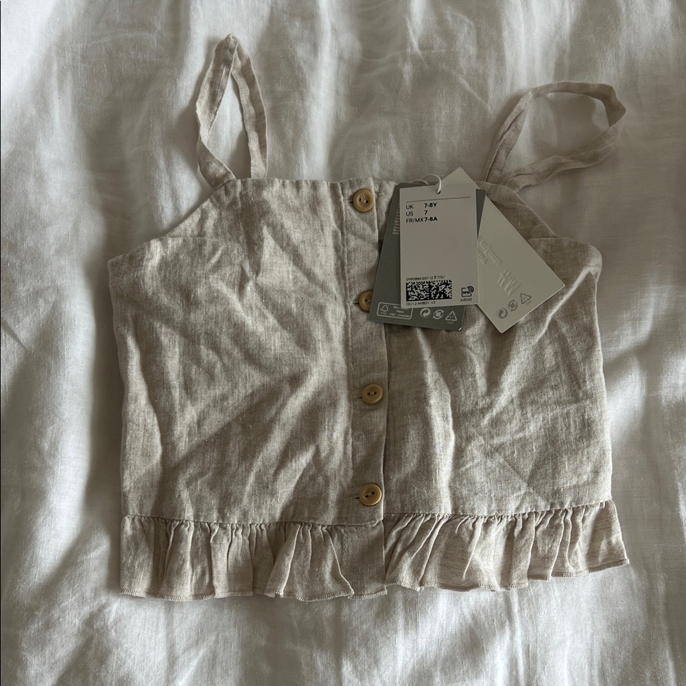 H&M Beige Kids Tank Top